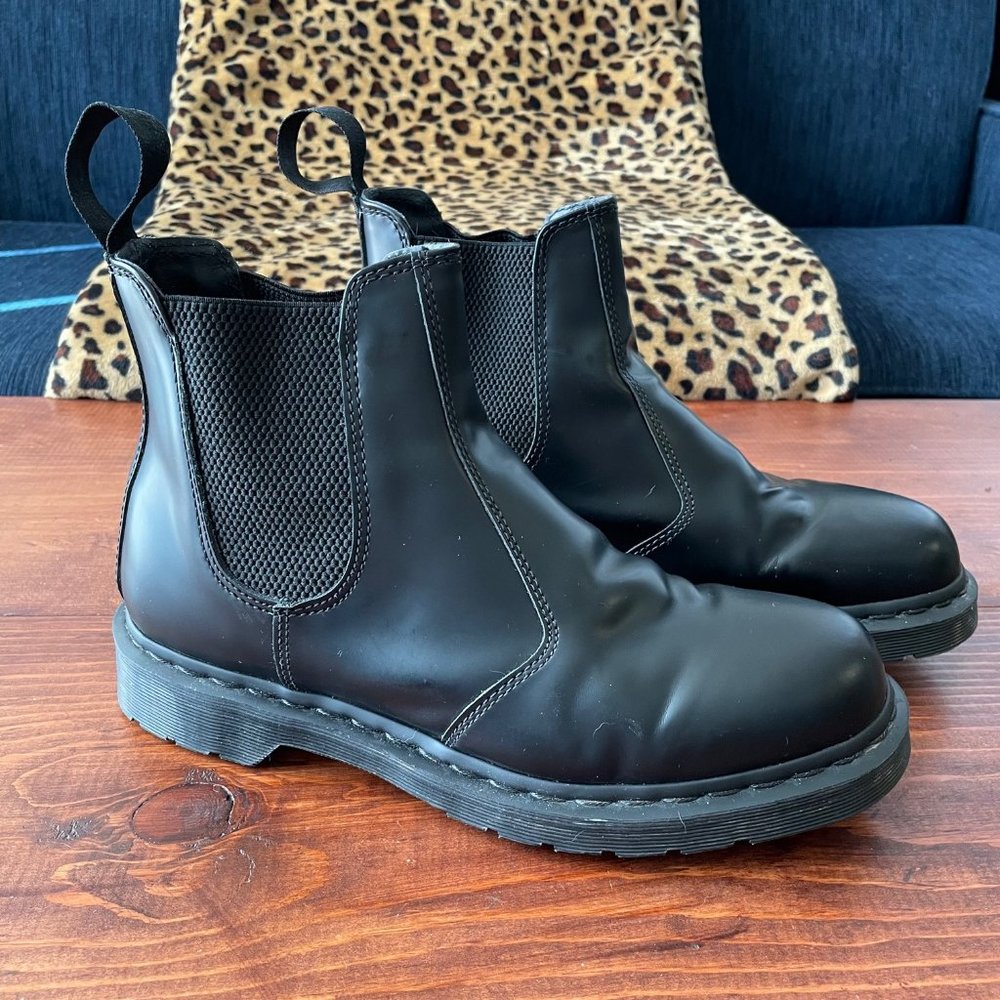 Dr. Martens 2976 Mono Black Chelsea Boots - 11 US